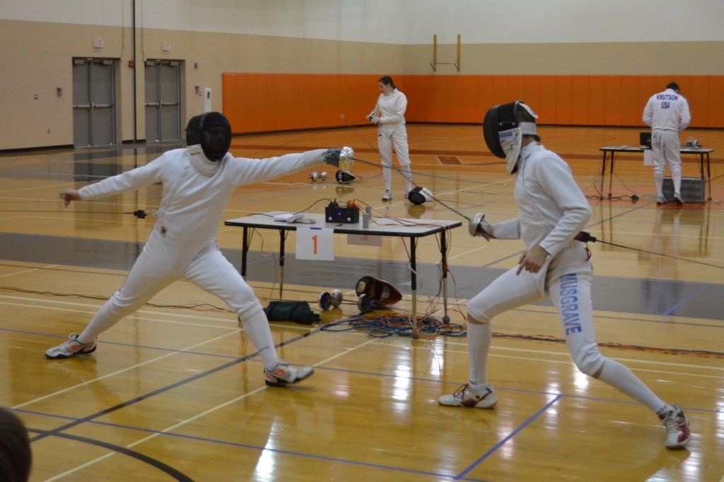 RDF face-off: Chris lunges at Jim