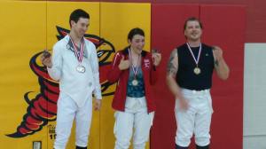 epee + cupcakes = love